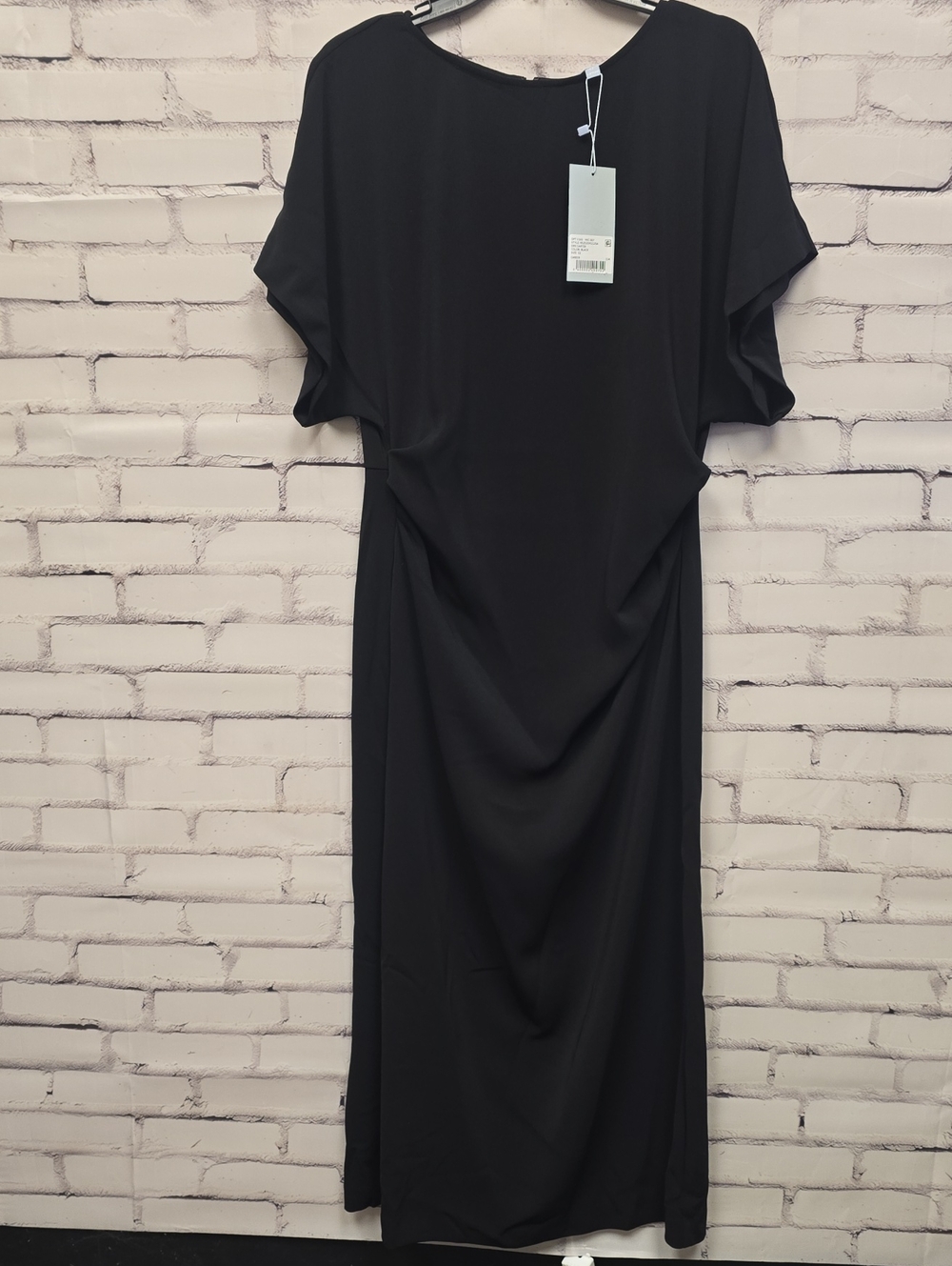 Antonio Melani Carter Short Sleeve Crew Neck Crepe Sheath Midi Dress- NWT- 12